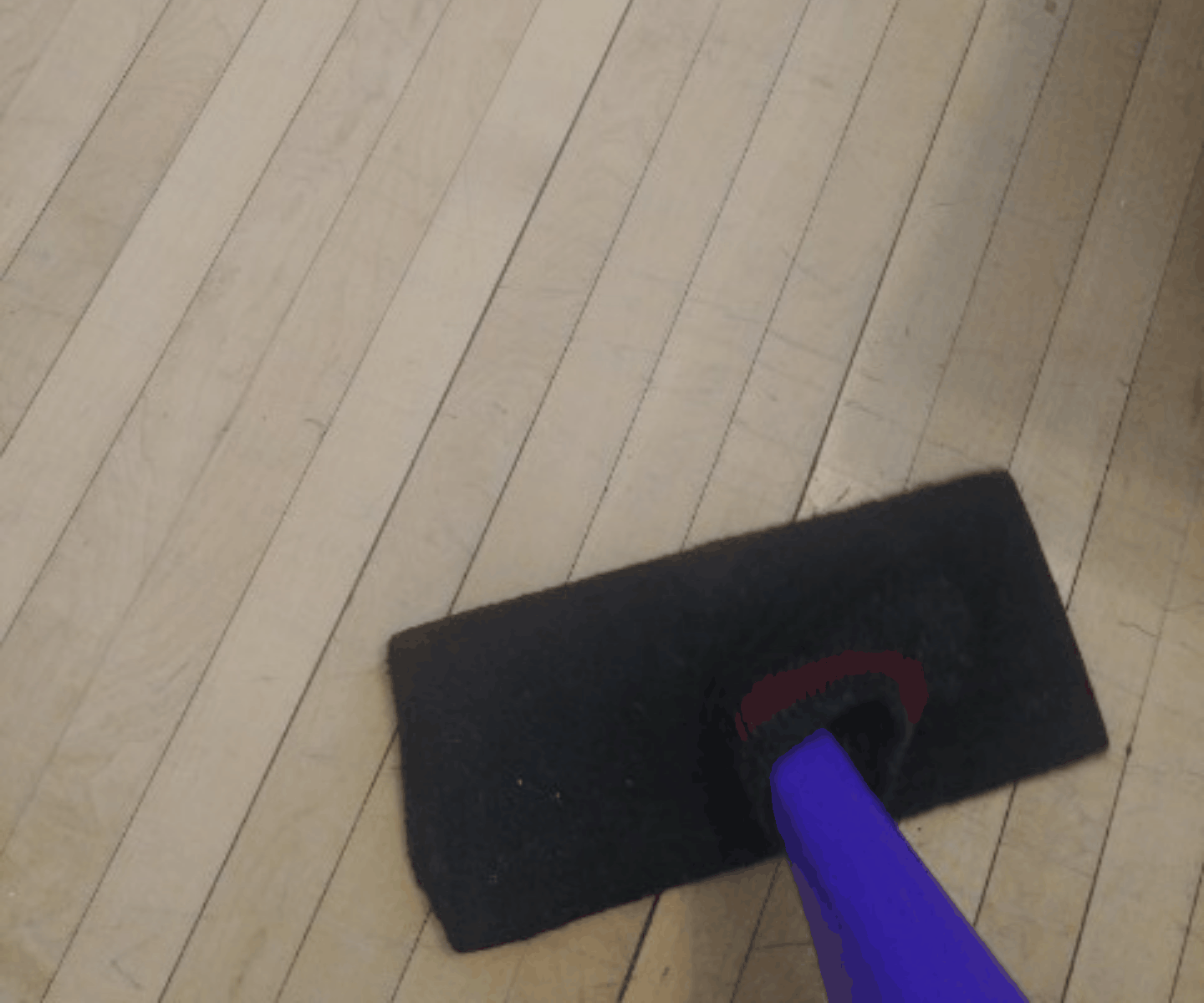 The "No Longer Wet" Dry Mop