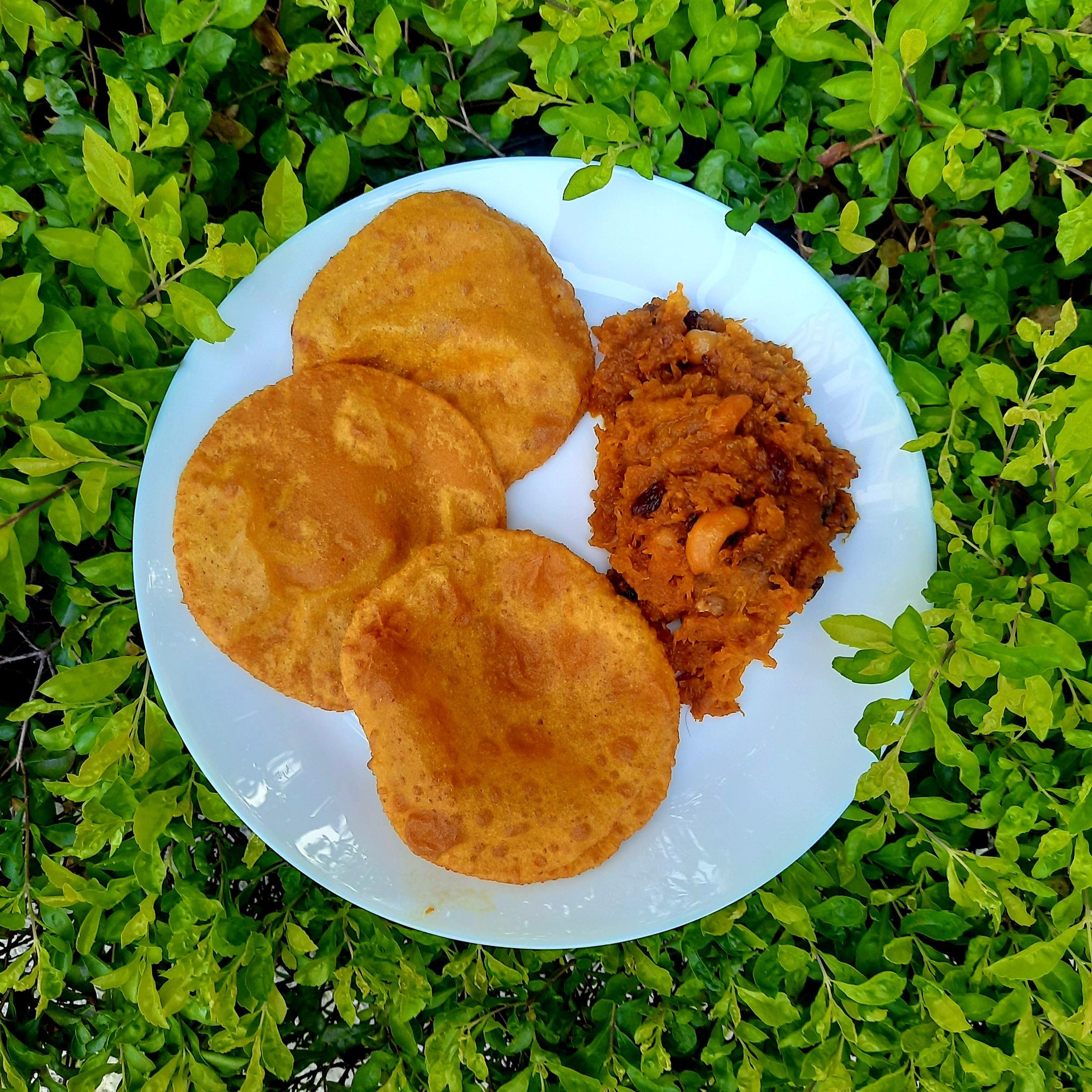 The Indian Halloween Pumpkin Halwa & Pumpkin Puri 15 Steps (with