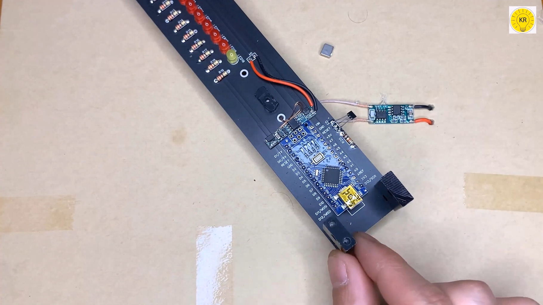 Propeller LED Pendulum Clock - Instructables