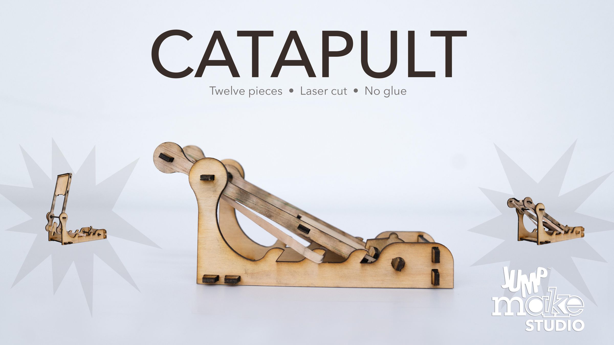 No Glue Laser Cut Catapult 7 Steps Instructables