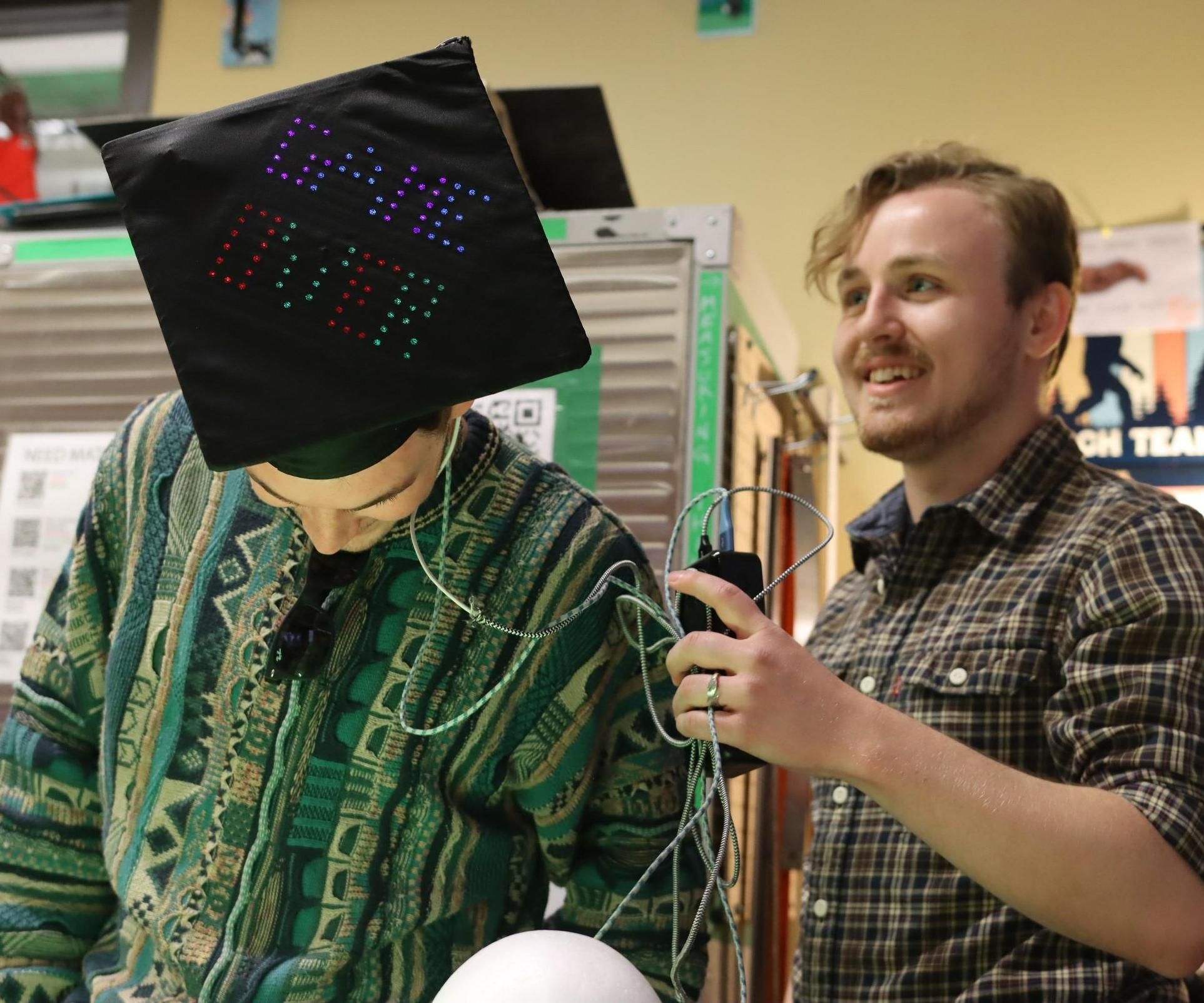 Graduation Cap Glow Up - How to Add LED Animations, Text, and Games to Your Grad Cap
