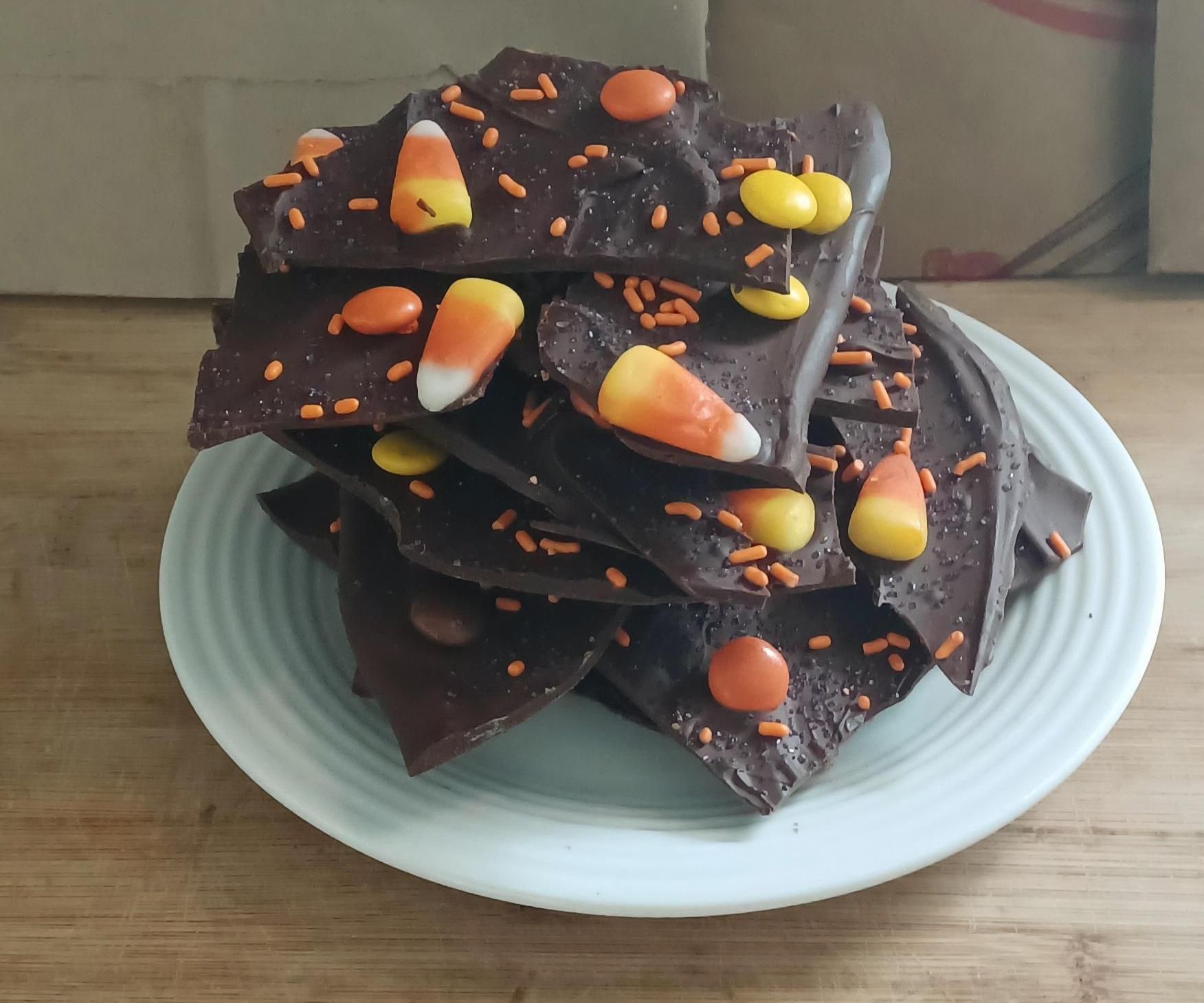 Halloween/ Harvest Chocolate Bark
