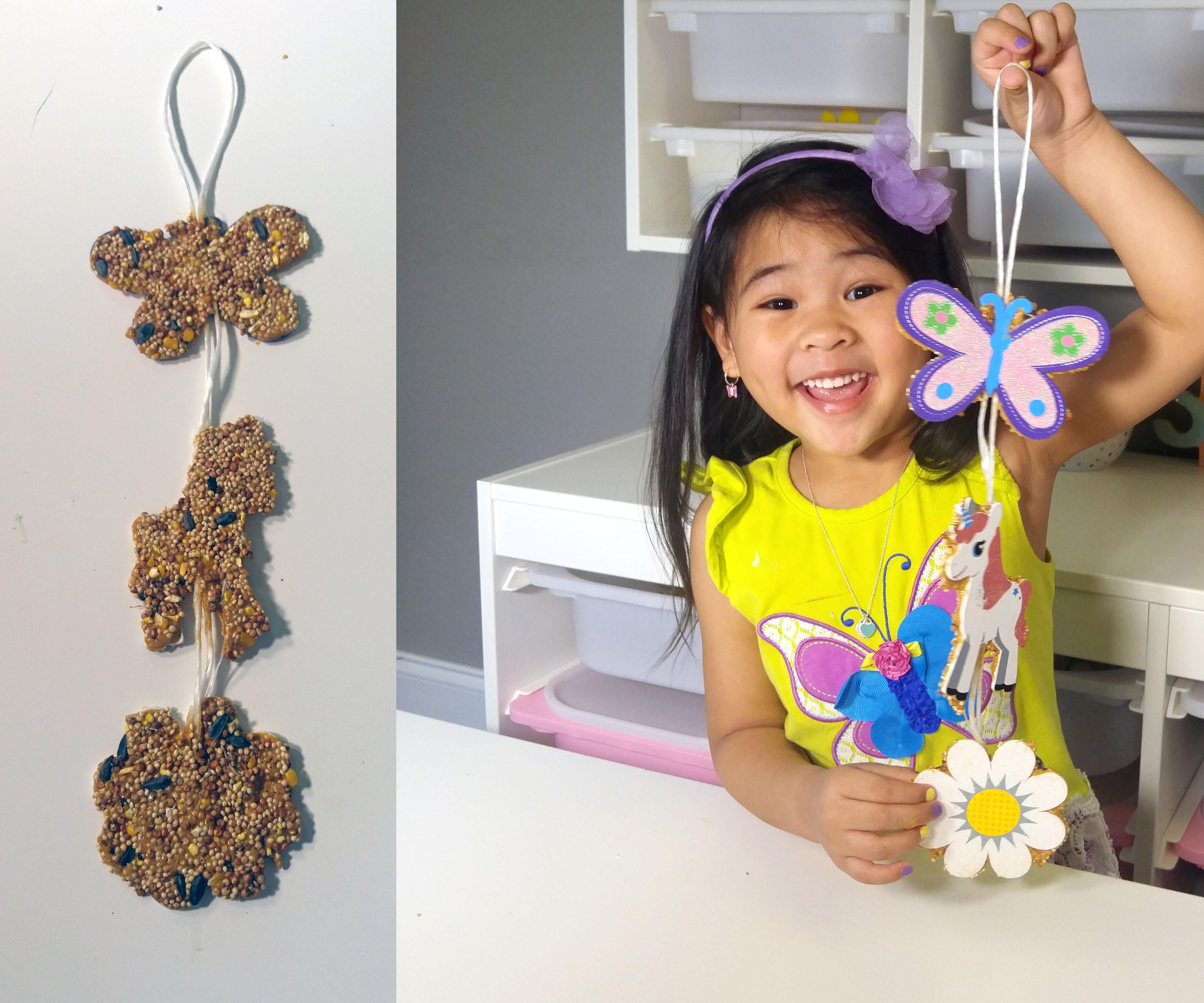 DIY Cute Hanging Bird Feeder
