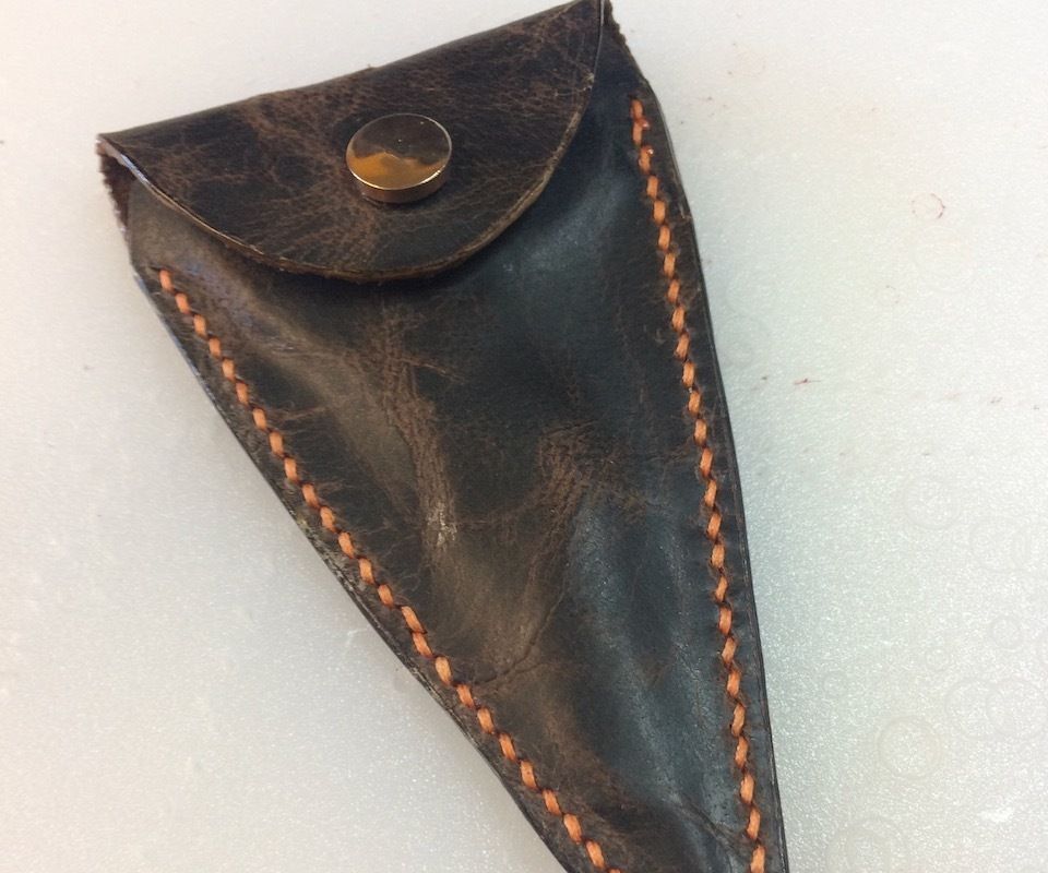 Leather Scissors Case