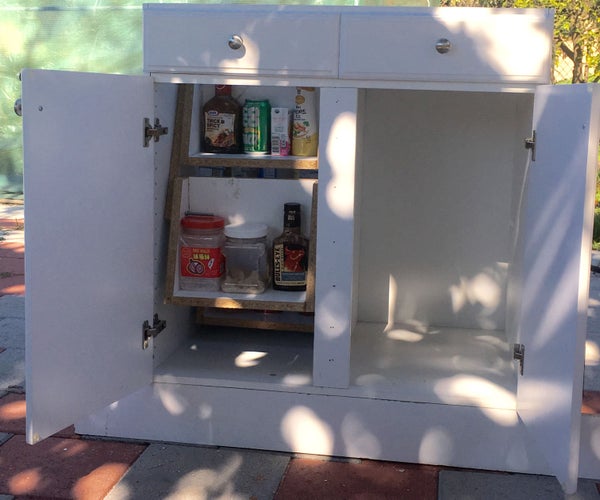 Modifiable Rotating Shelf Mechanism