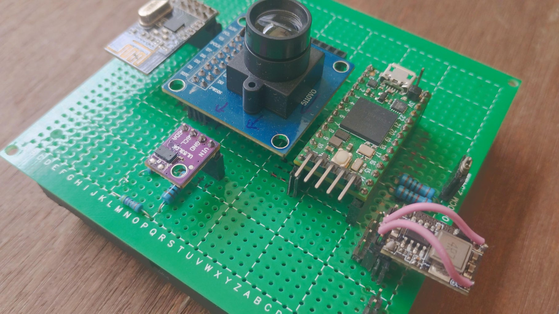 Beginners Guide to an Optical Flow Sensor With OV7670 Camera : 5 Steps ...