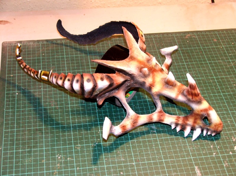 How to Make a Dragon Skull