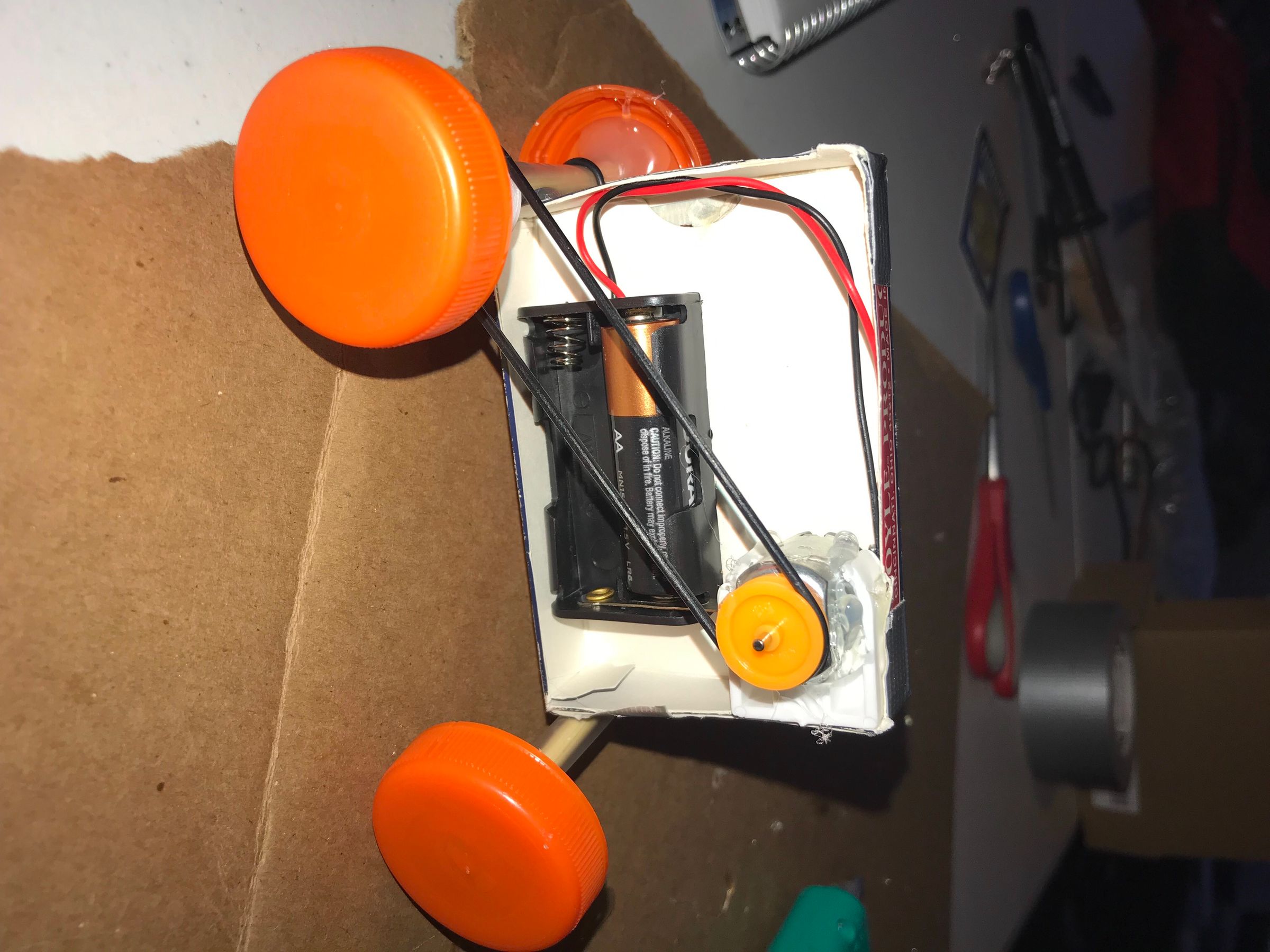 Card Box Toy Car Build 15 Steps Instructables