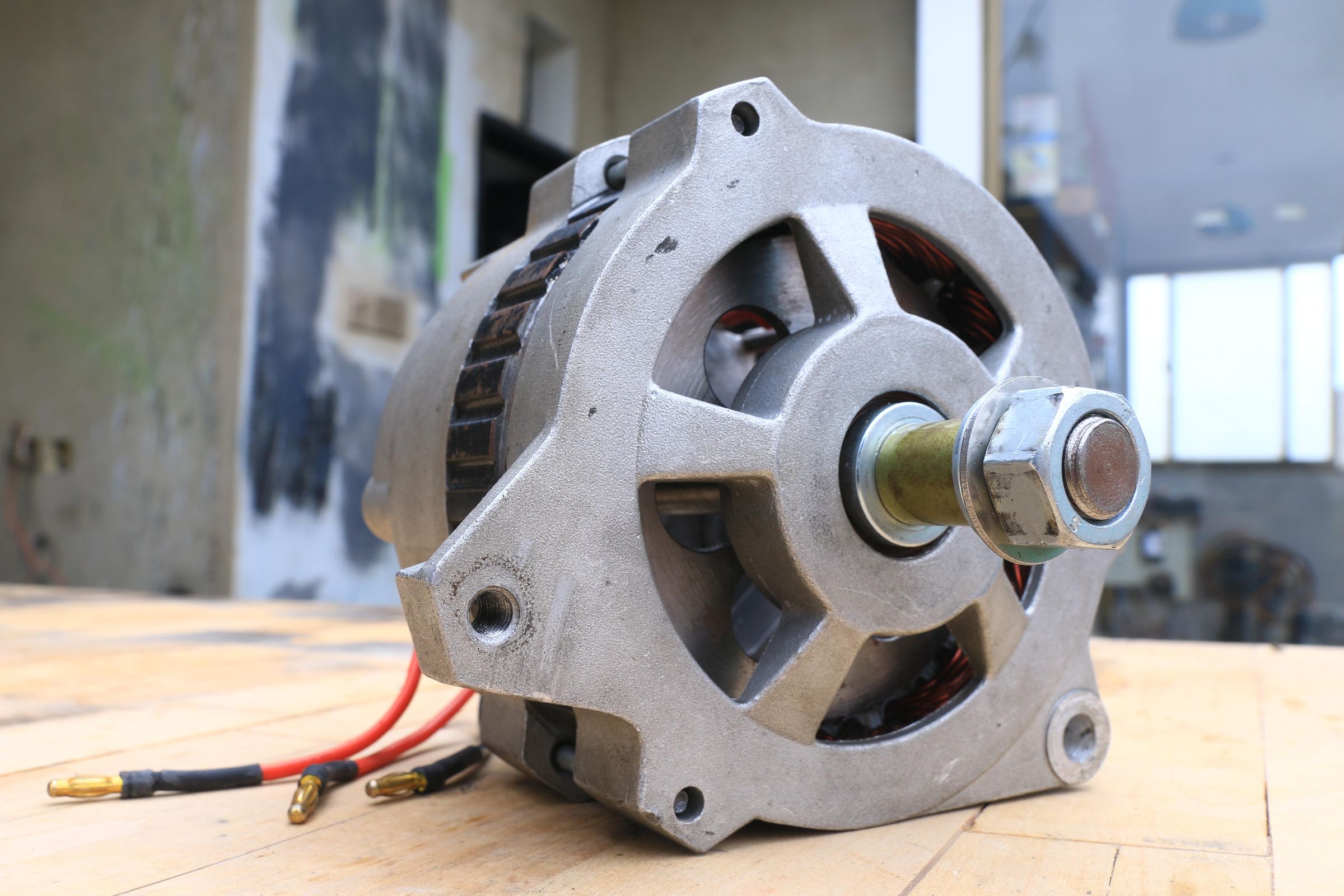 Converting Car Alternator Into a Permanent Brushless Motor 6