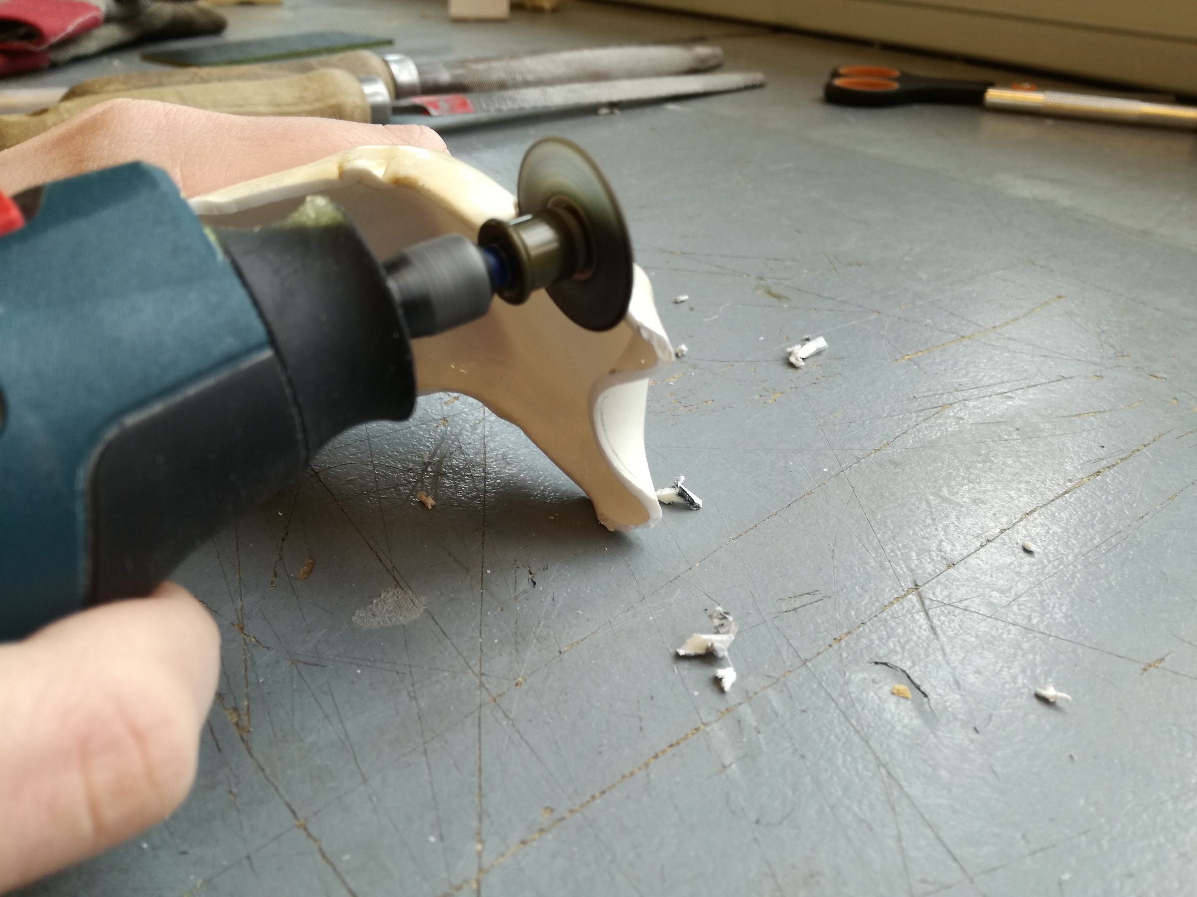 Options With Hot Air Gun and Plastics (PS and ABS) Werkplaats IDC 9