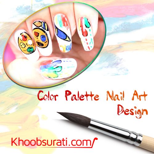 Color Palette Nail Art