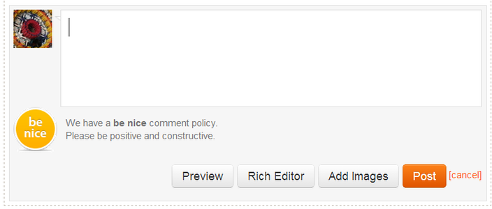 Add More Comment Buttons