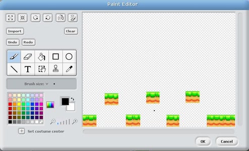 Make Your Flooring, Border and Background