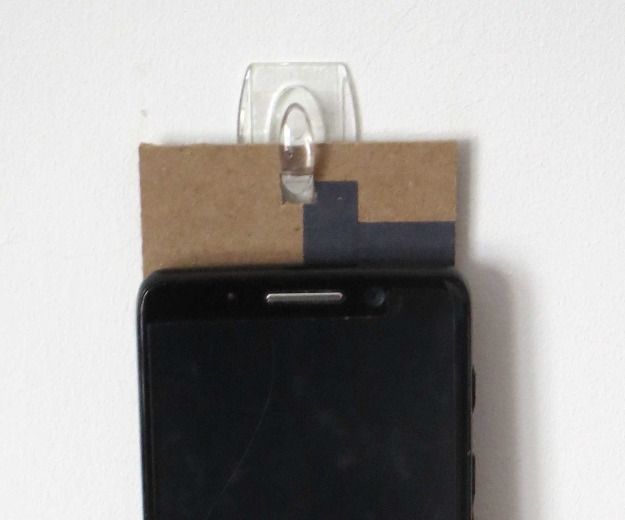 Quick-and-dirty Phone Holder