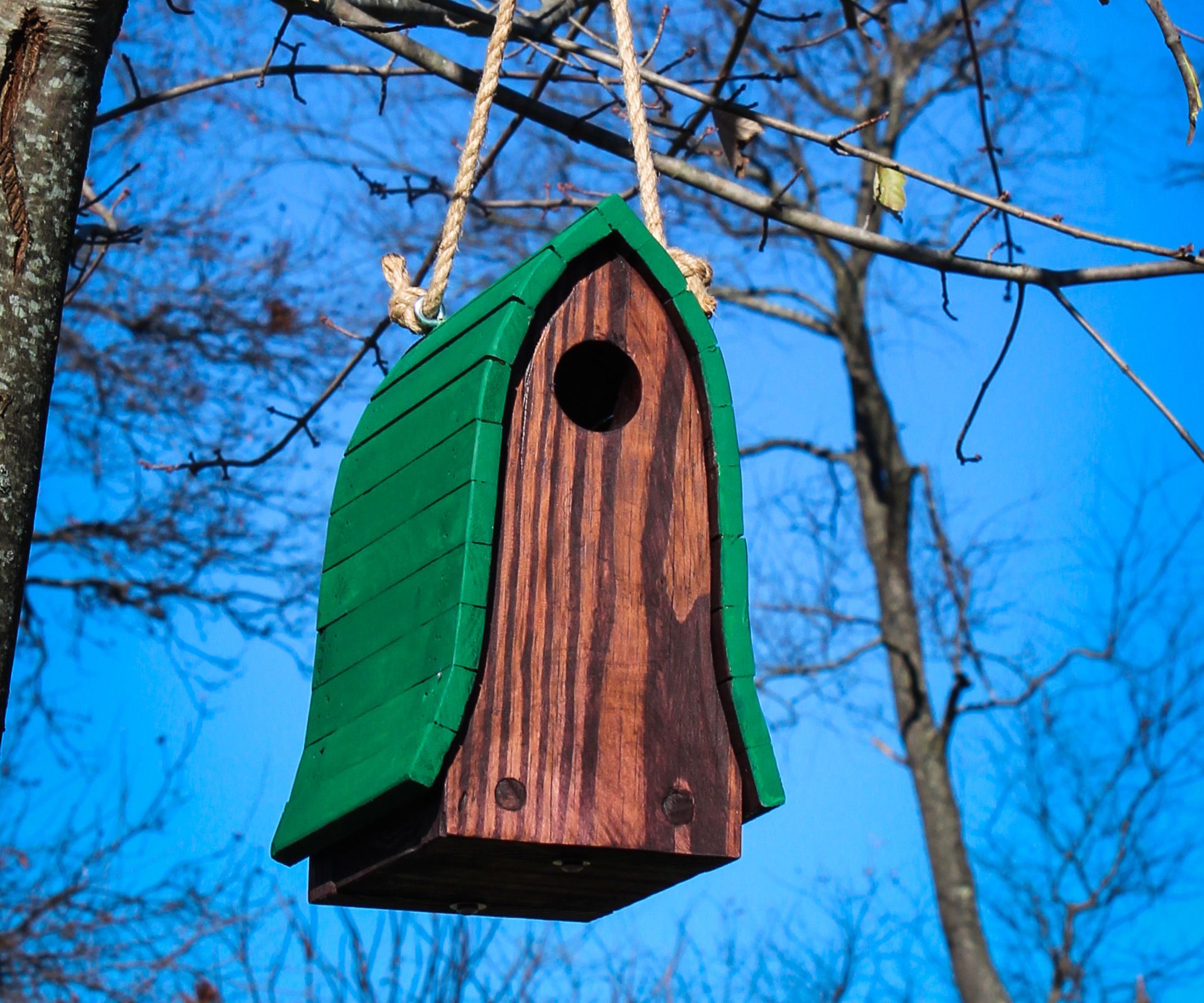 Bluebird Birdhouse Made From Pallets
