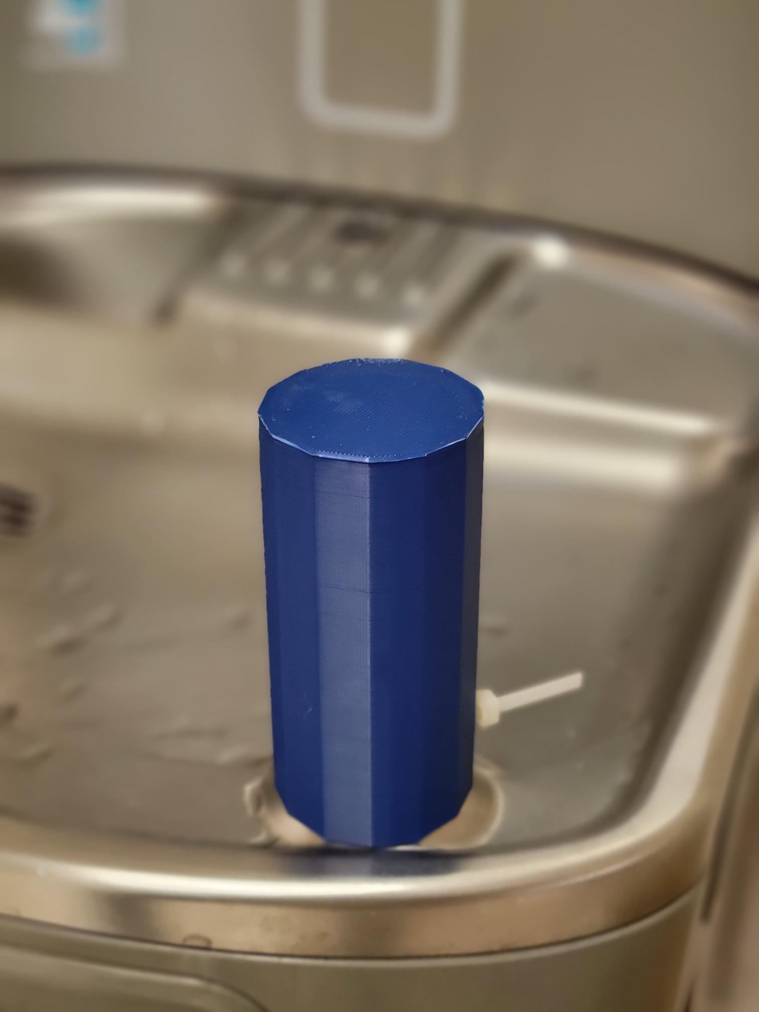 Simple 3d Printed Covid Safe Water Fountain Cover for School. 9 Steps