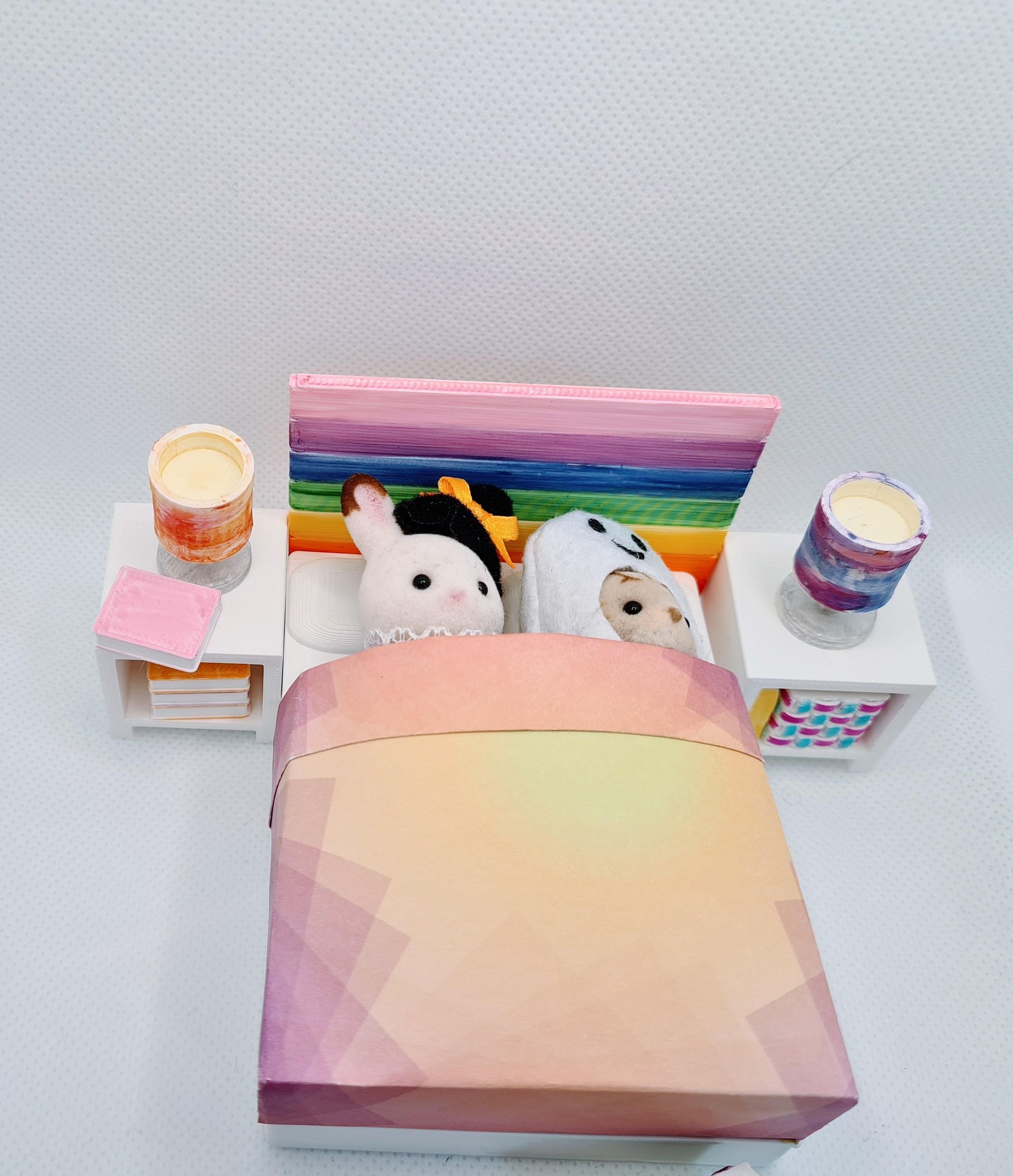 Sylvanian Kids' Bedroom Furniture! (3D Printed Tinkercad Project) 10