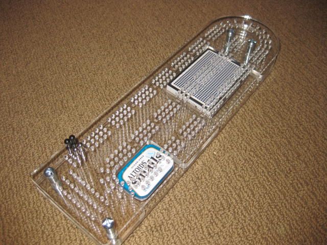 Laser Cut Cribbage Board