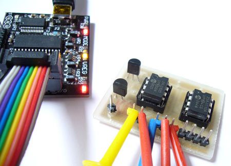 Bus Pirate 3EEPROM Explorer Board