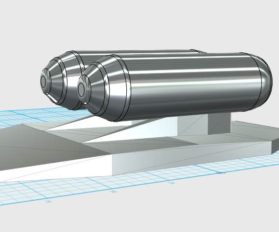 Rocket Powered Snowboard Attachment