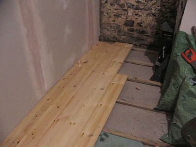 Solid Pine Floor
