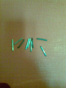 Use Small Pins to Keep Parts Together