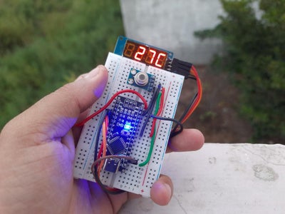 Non-Contact Temperature Sensor With Display : 10 Steps - Instructables