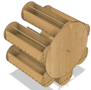 A Storage Carousel. Complete From Design to Assembly. : 14 Steps (with ...