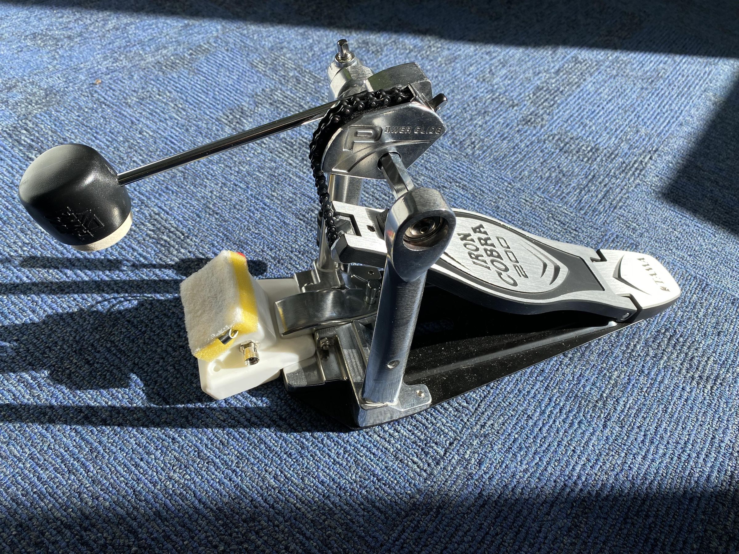E-drums Bass Kick Pad With Switch-type Trigger