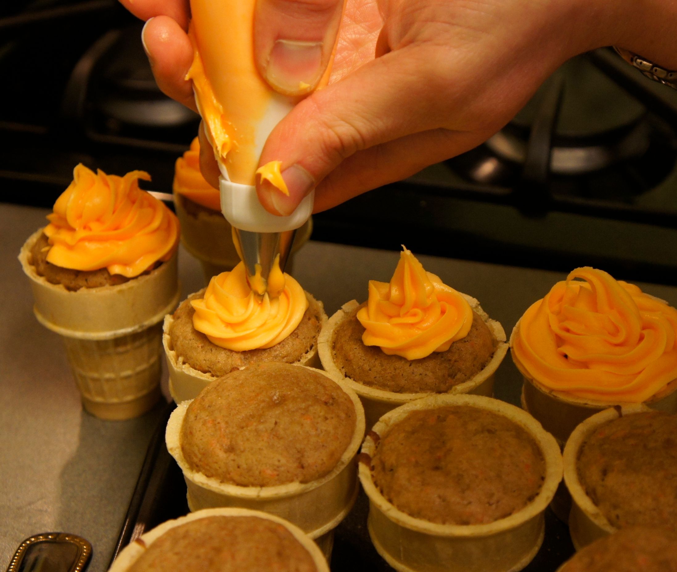 Olympic Torch Cupcake Cones 8 Steps (with Pictures) Instructables