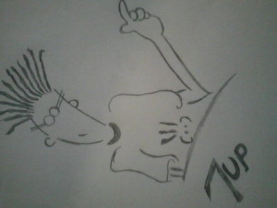 Draw a Picture in the A4 Sheet