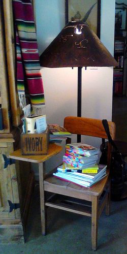 Magazine Rack: Old School Desk