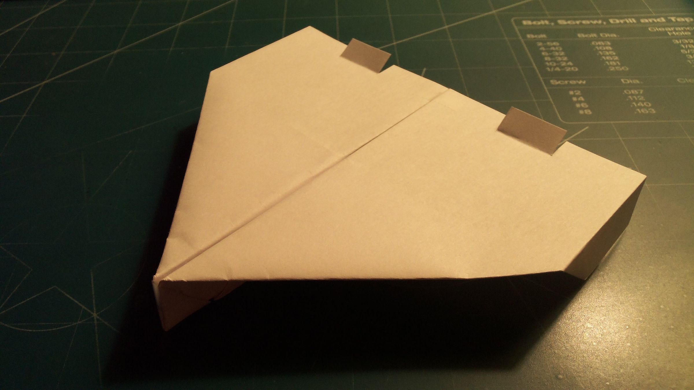 How to Make the AeroSpectre Paper Airplane