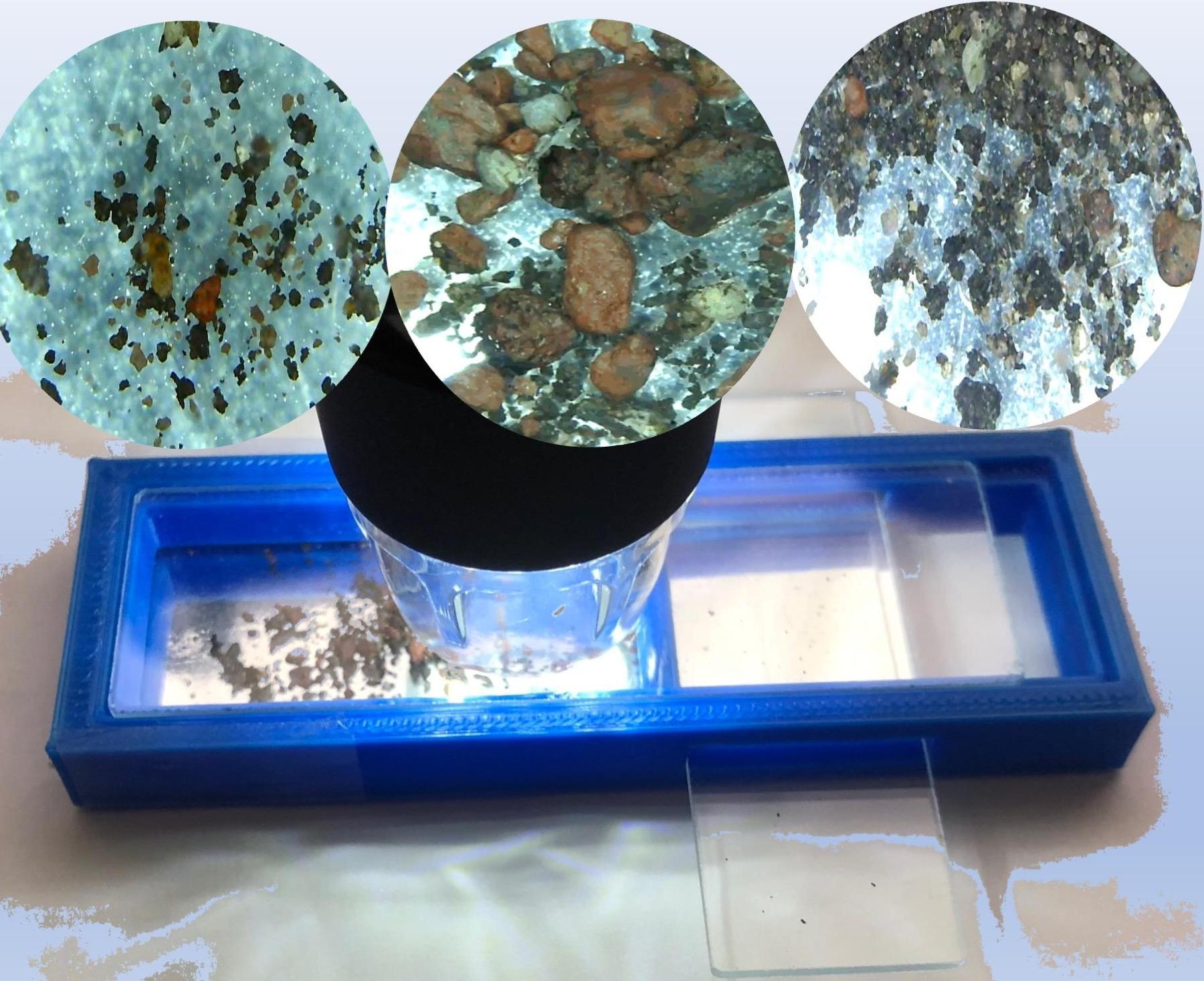 Unveiling Stardust on Your Rooftop: a Magnetic Microparticle Sorter and Spotter