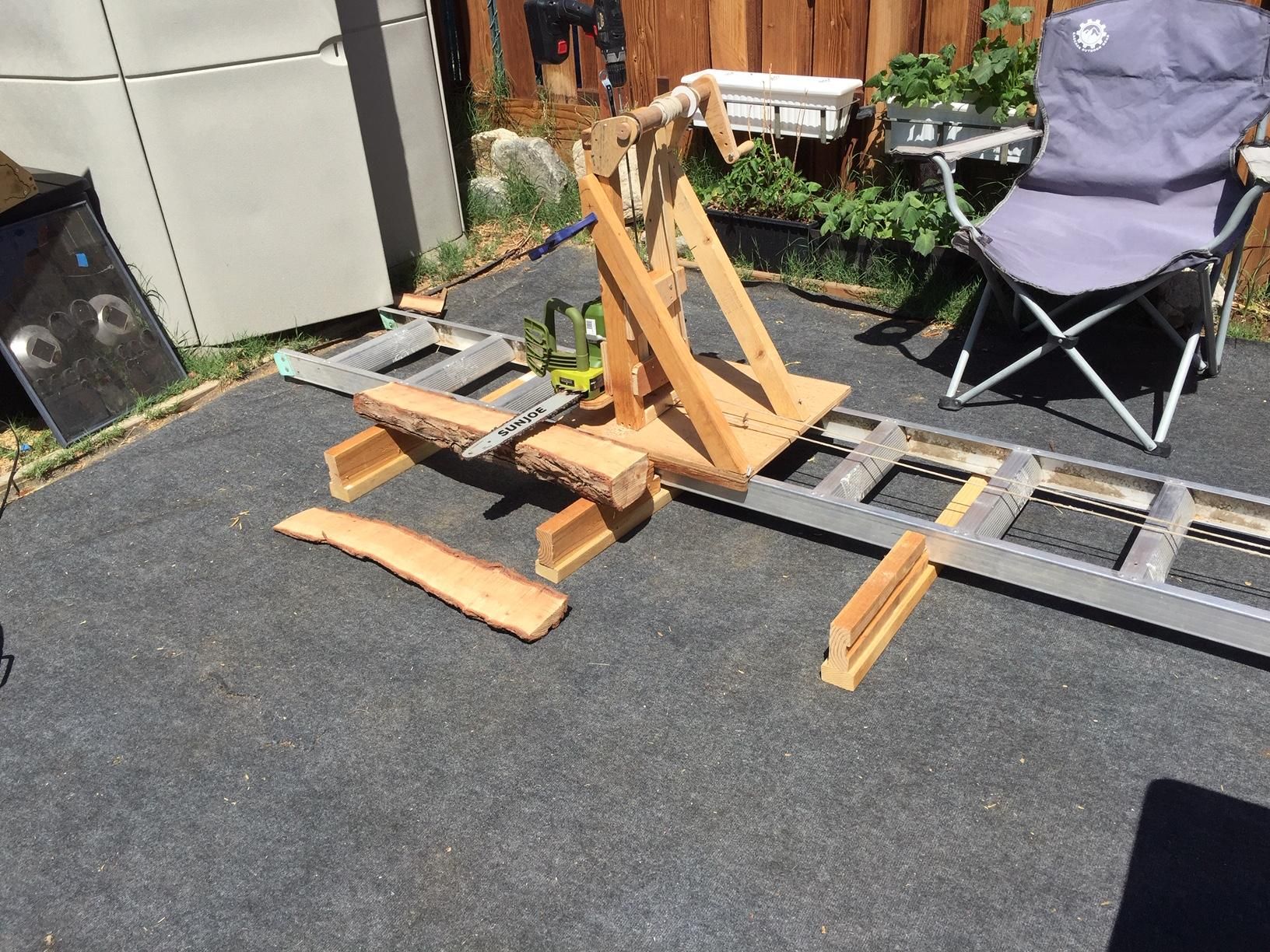 Electric Chainsaw Mill 7 Steps (with Pictures) Instructables
