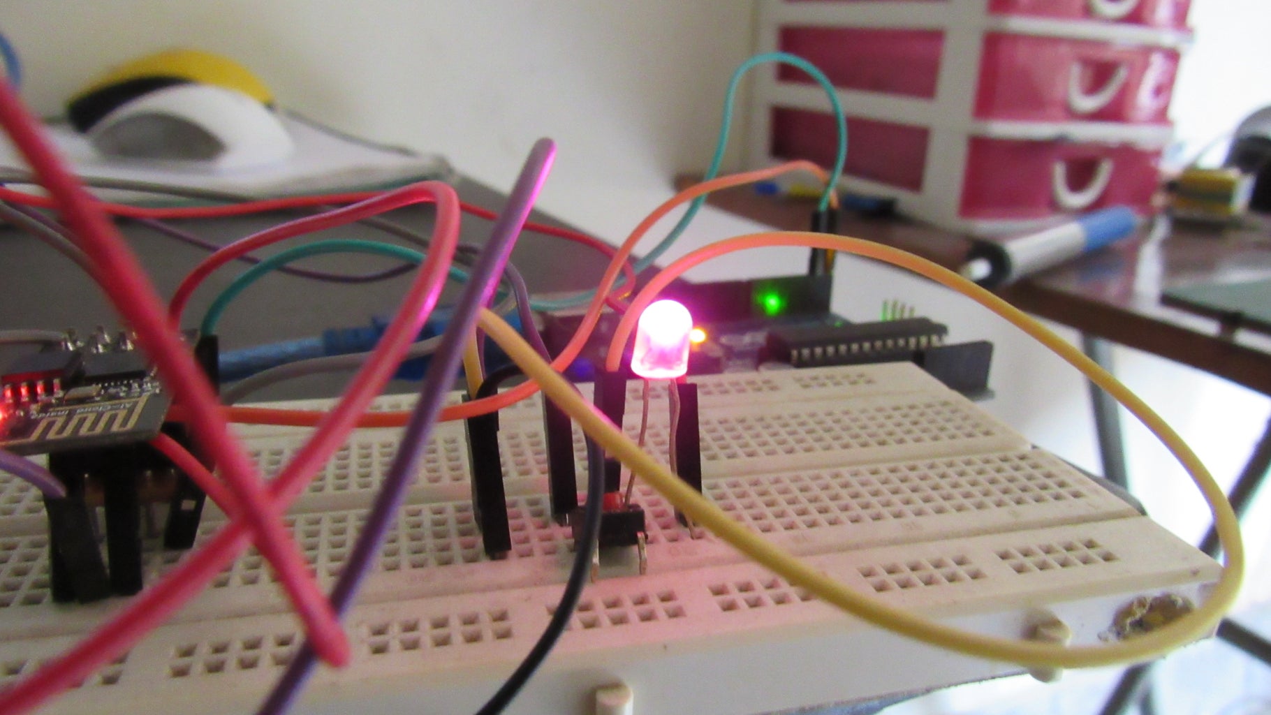 ESP 8266 Wifi Controlled Home Automation