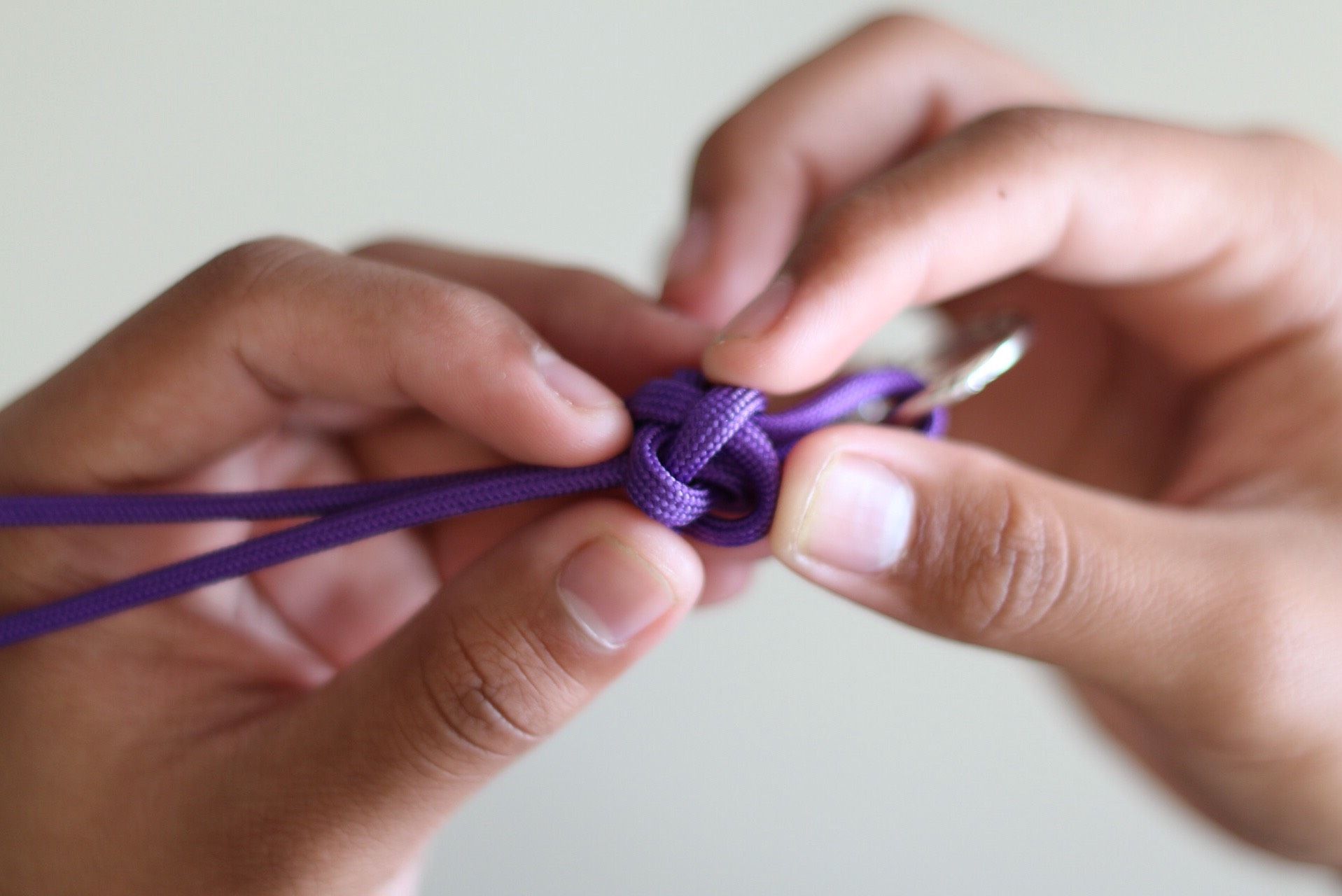 Double Strand Diamond Paracord Knot (tutorial) : 13 Steps (with