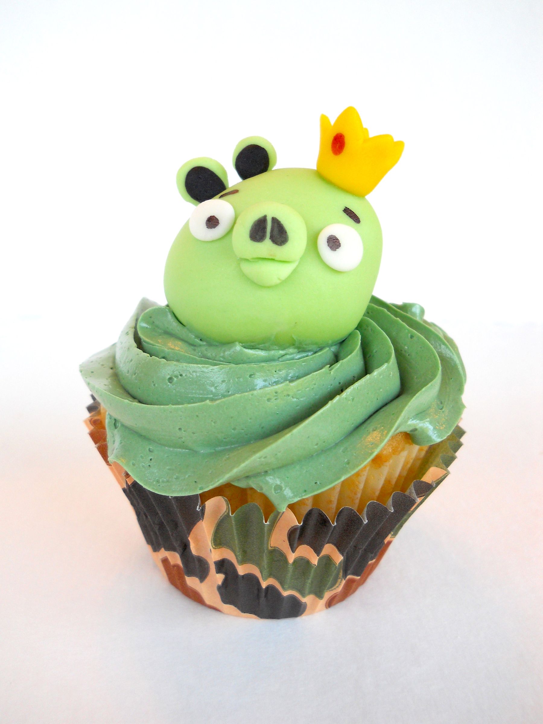 Edible Angry Birds King Pig Topper