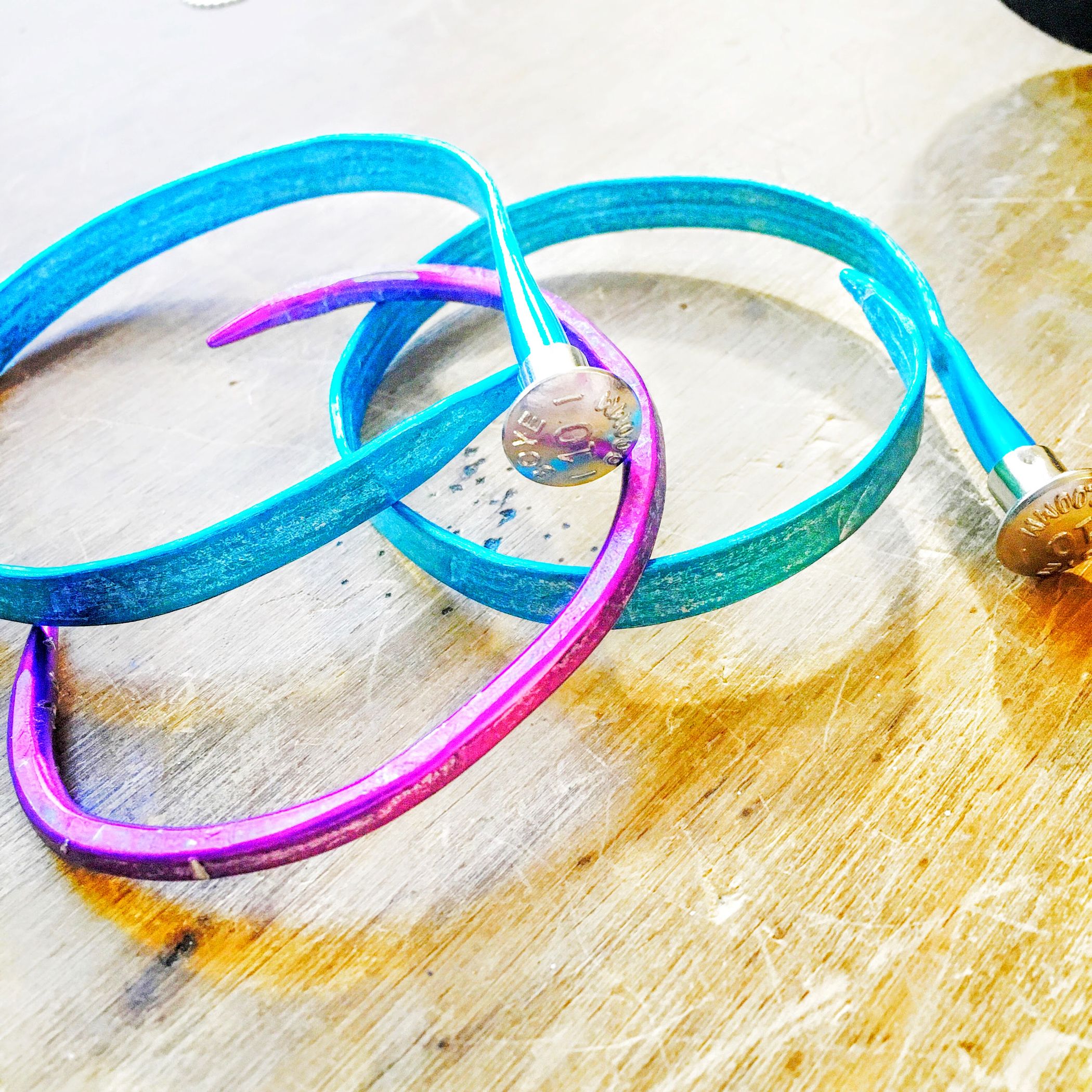 Knitting Needle Bracelets 5 Steps (with Pictures) Instructables