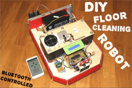 CleanBOT- Your DIY Floor Cleaning Robot