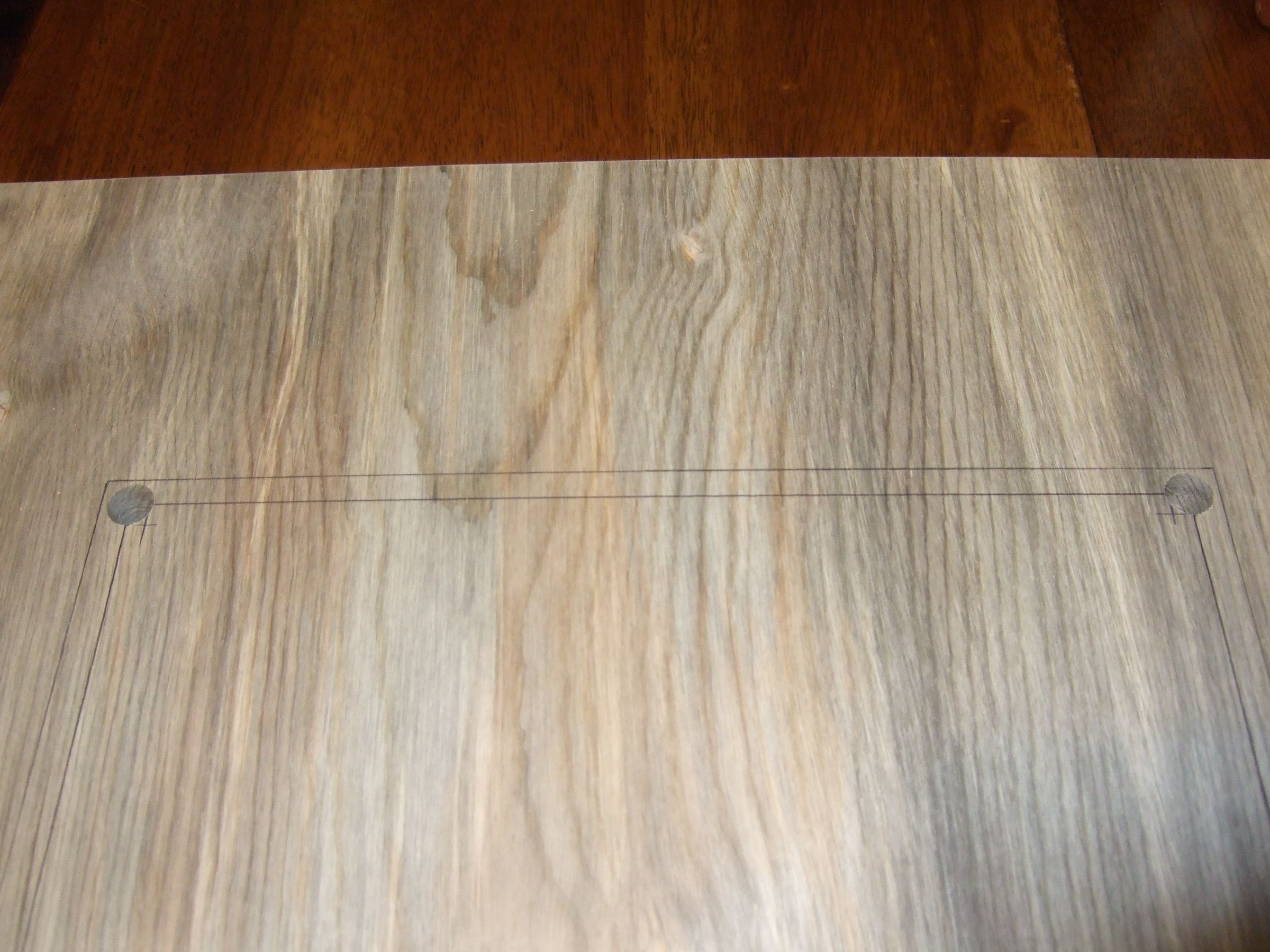 17" Picture Frame Made From Single Piece Wood Slab (for Digital Picture