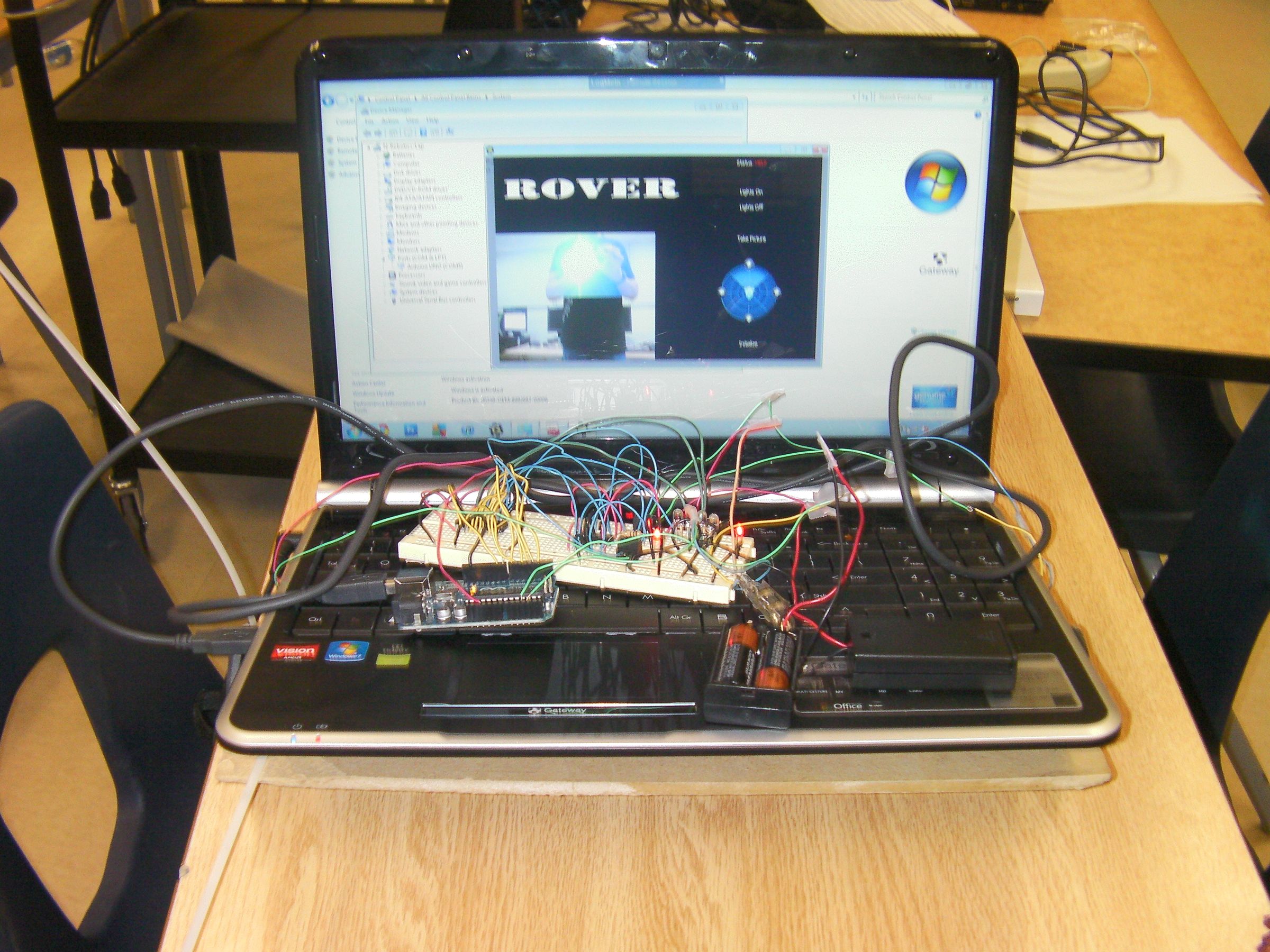 Arduino + Game maker Rover
