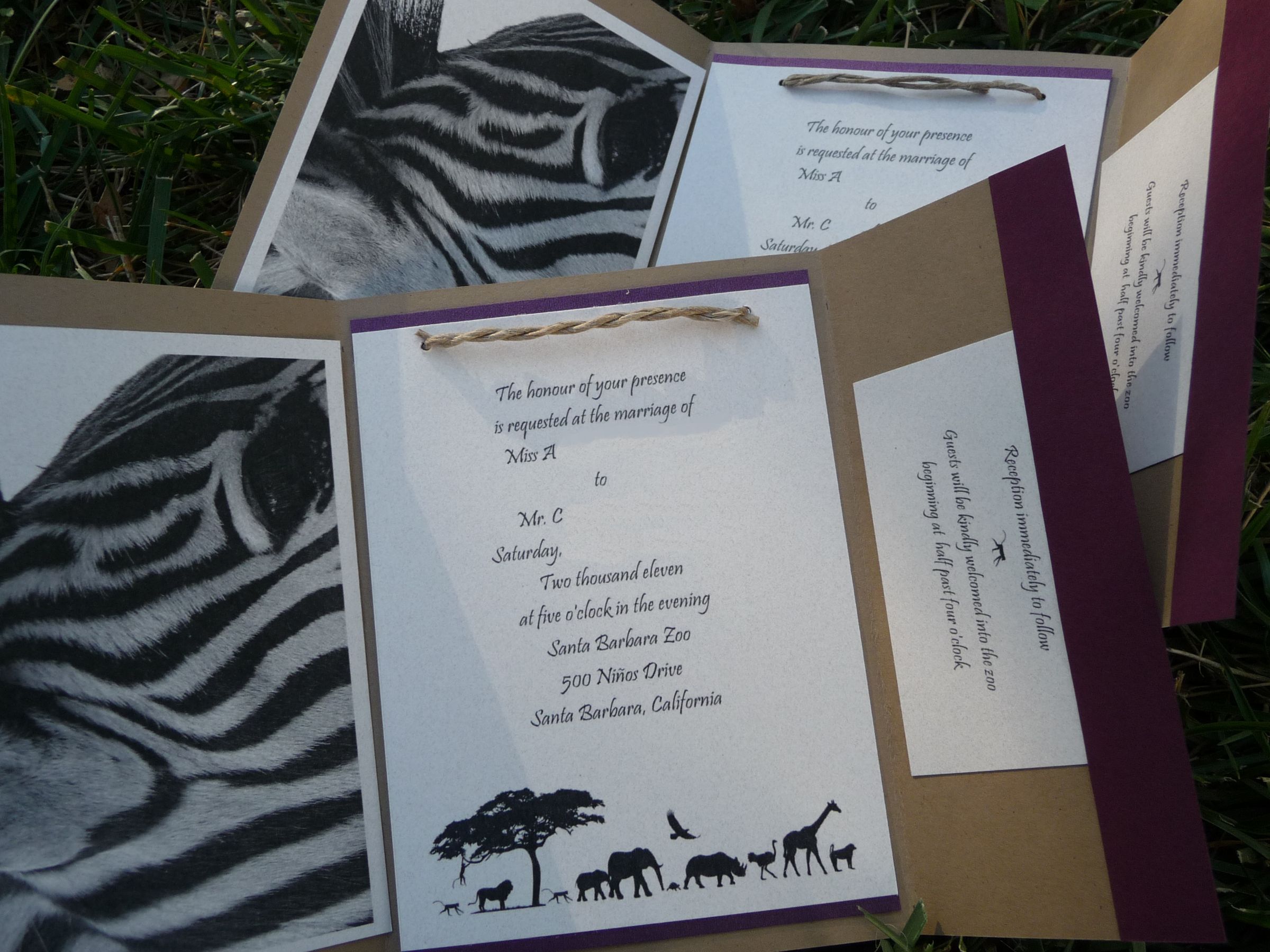 Fancy Wedding Invitations on the (relatively) Cheap.