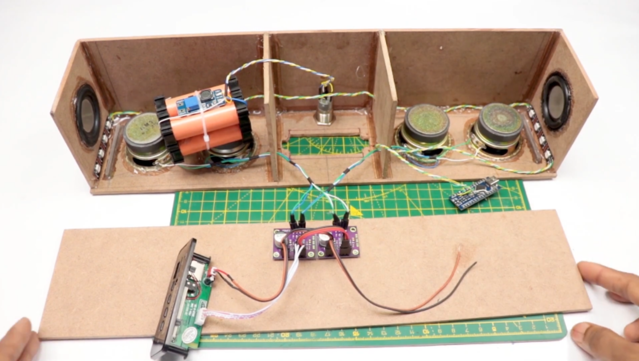 DIY Homemade Boombox 9 Steps Instructables