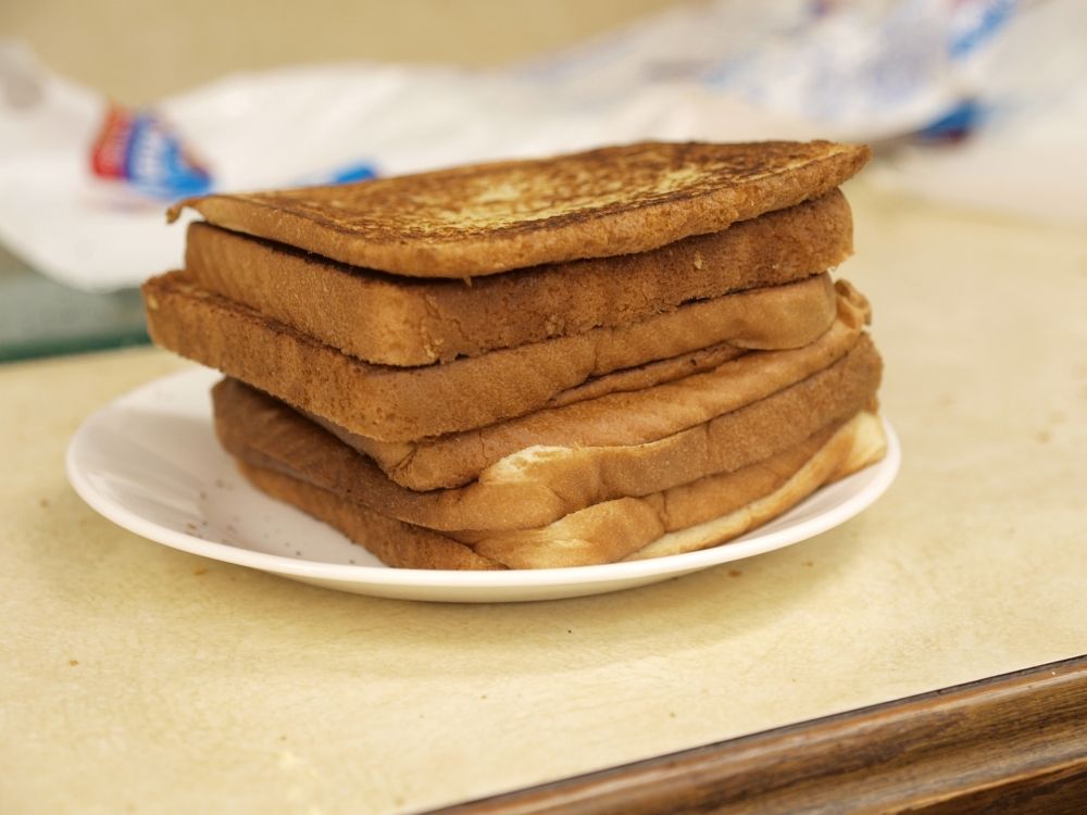 How-to Make an 8 Layer Grilled Cheese