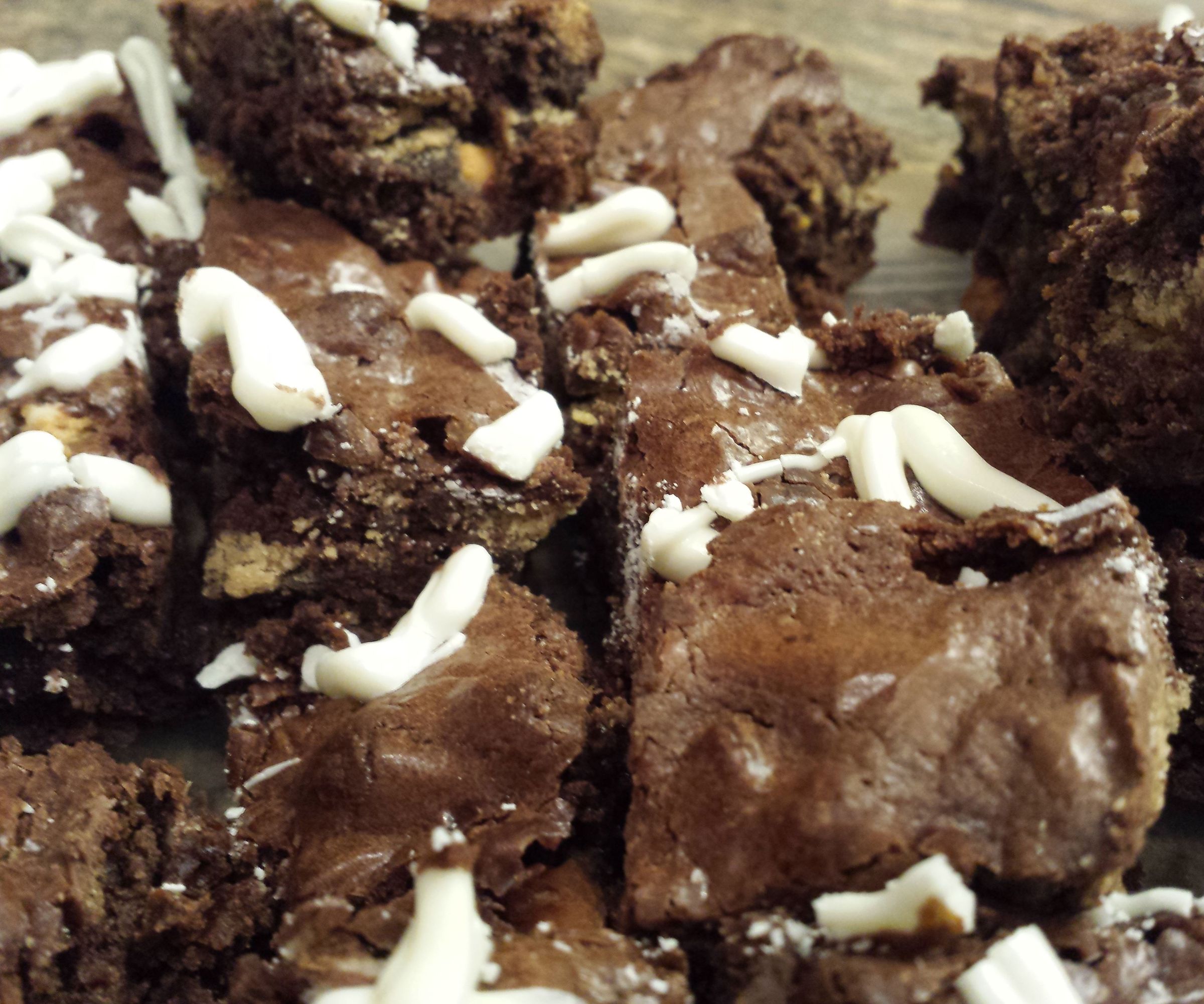 Double Thick OREO Ice Cream Brownies