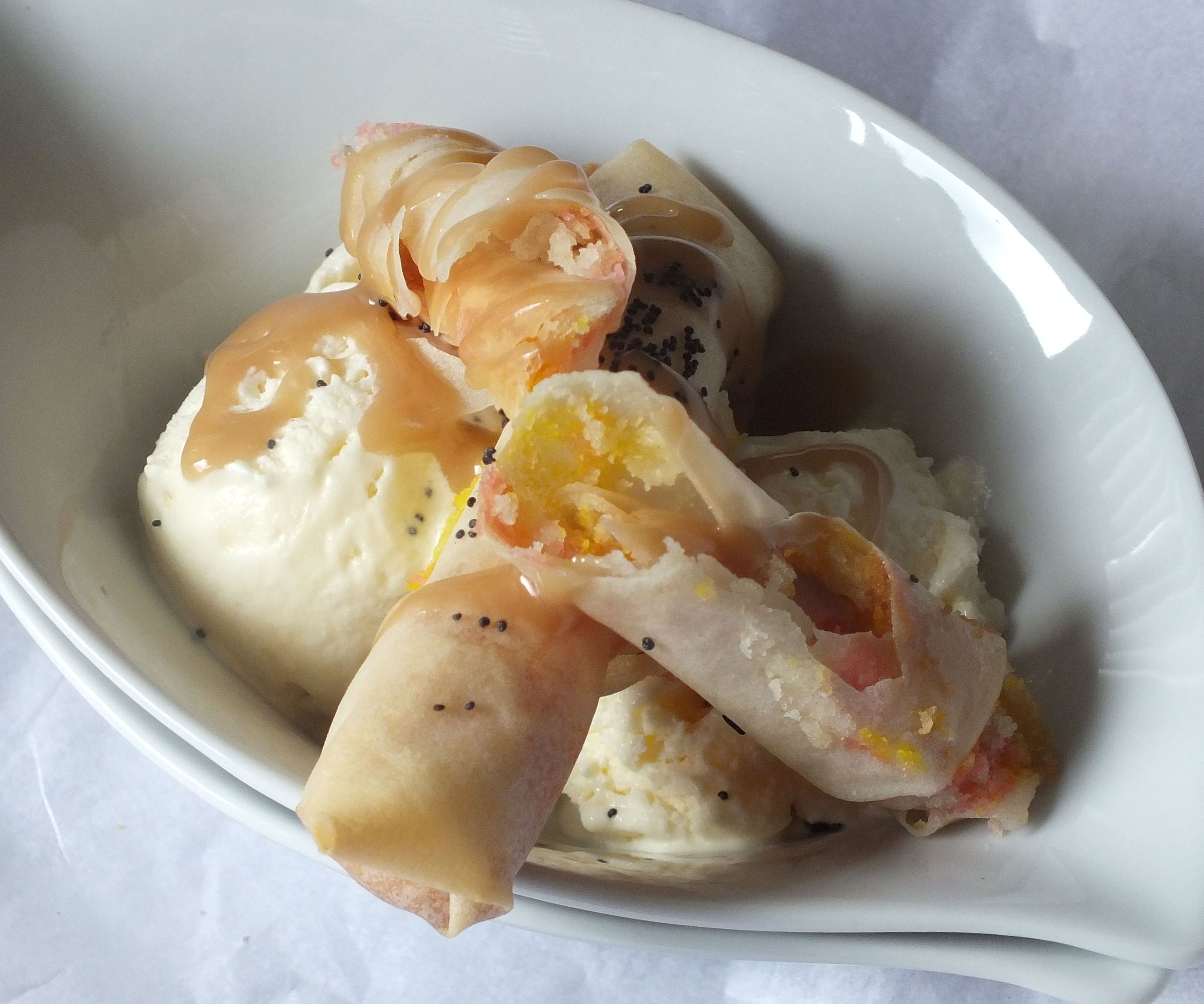Crab Leg Spring Roll Cookies