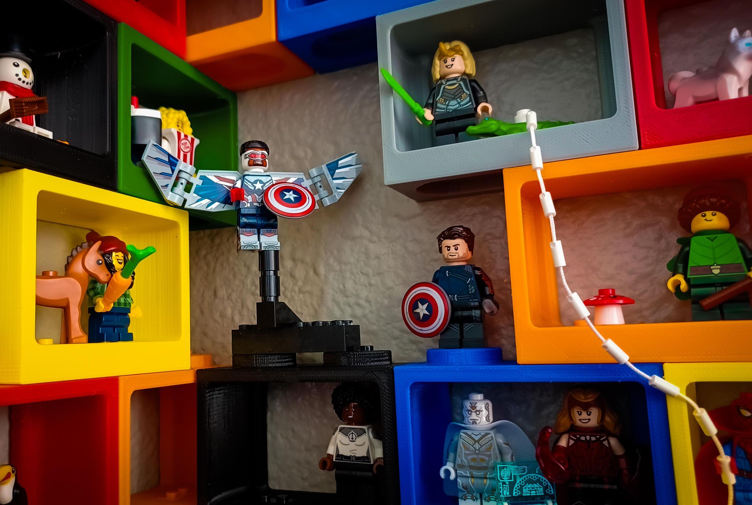 Lego Minifig Display Brick 3D Printed