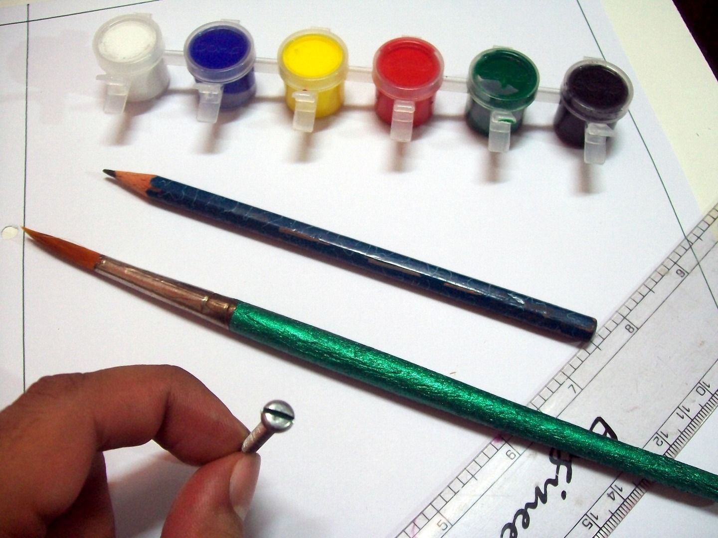 Screw Impression Painting 3 Steps (with Pictures) Instructables