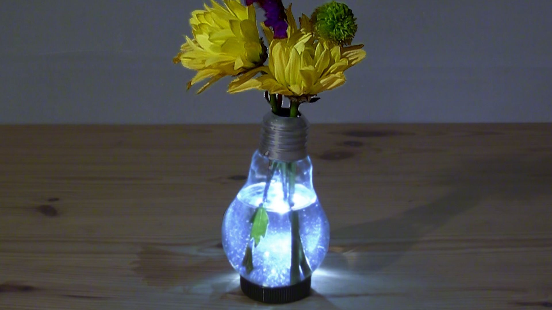 How to Make a Light Bulb Vase
